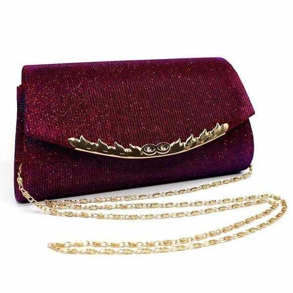 Ladies Stylish Luxury Glitter Party Clouch Purse BENNYS 