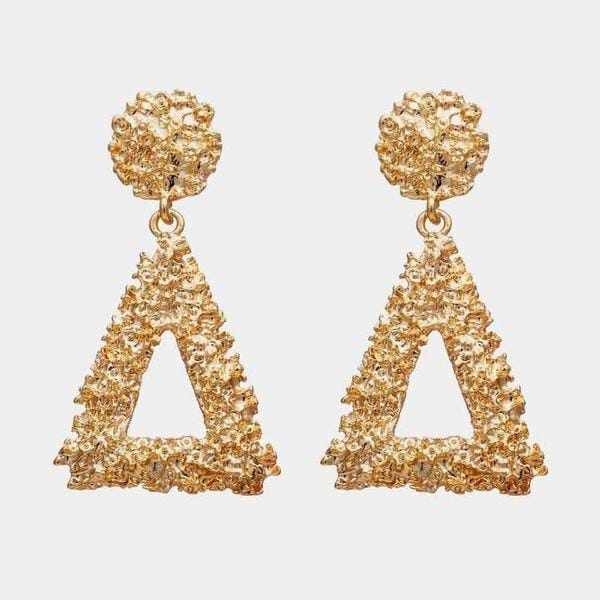 Ladies Vintage Gold, Silver, And Multicolored Earrings BENNYS 
