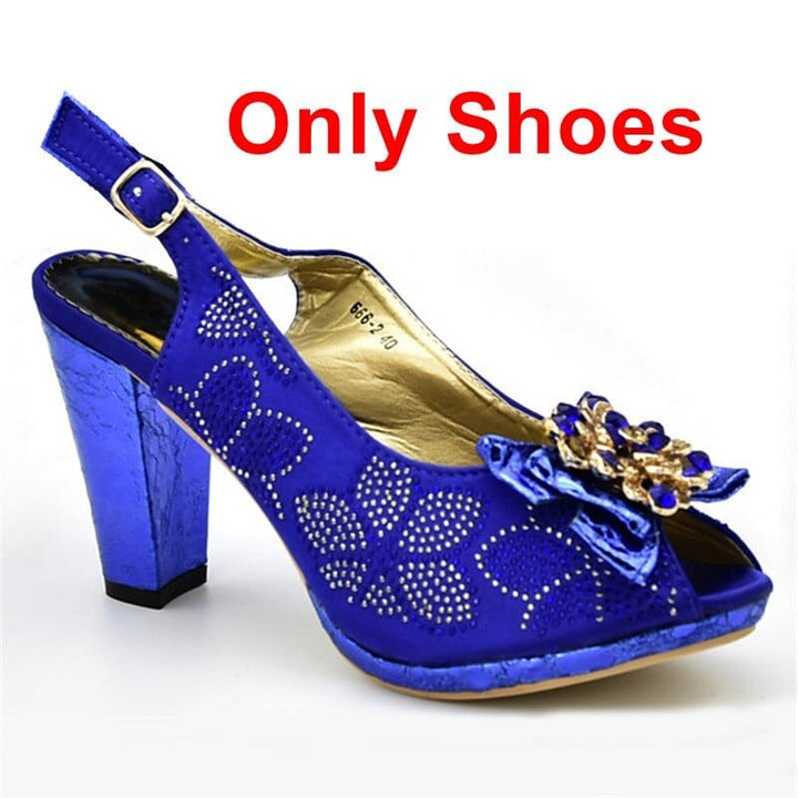 Latest Italian Shoes With Matching Bags African Wedding Shoes BENNYS 