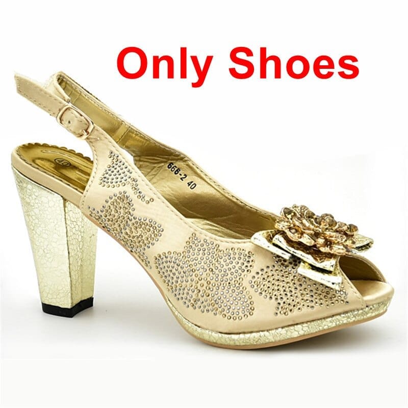 Latest Italian Shoes With Matching Bags African Wedding Shoes BENNYS 