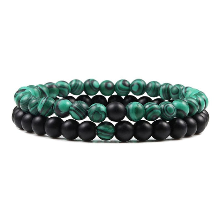 Lava Stone Tiger Eye Beaded Yoga Bracelets for Men And Women BENNYS 