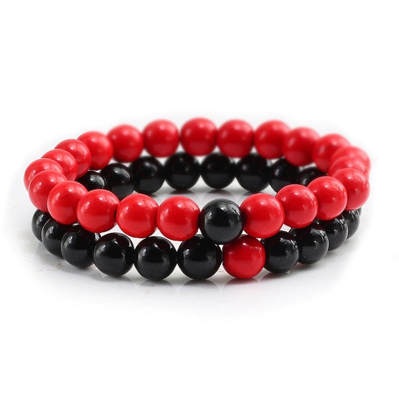 Lava Stone Tiger Eye Beaded Yoga Bracelets for Men And Women BENNYS 