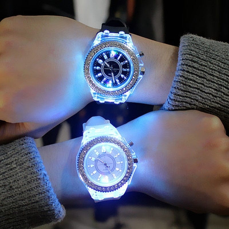 Led Flash Luminous Watch Personality Trends Children Watches BENNYS 