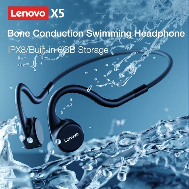 Lenovo Bone Conduction Earphones X3 X4 X5 X3 Pro Bluetooth Waterproof Earbud BENNYS 