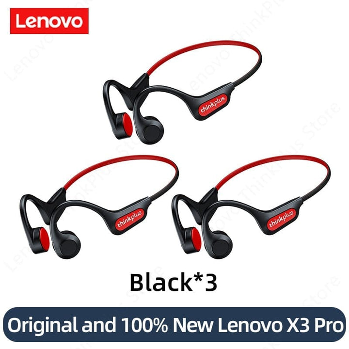 Lenovo Bone Conduction Earphones X3 X4 X5 X3 Pro Bluetooth Waterproof Earbud BENNYS 