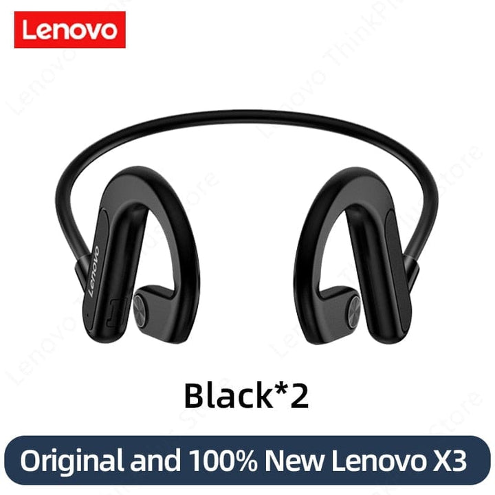 Lenovo Bone Conduction Earphones X3 X4 X5 X3 Pro Bluetooth Waterproof Earbud BENNYS 