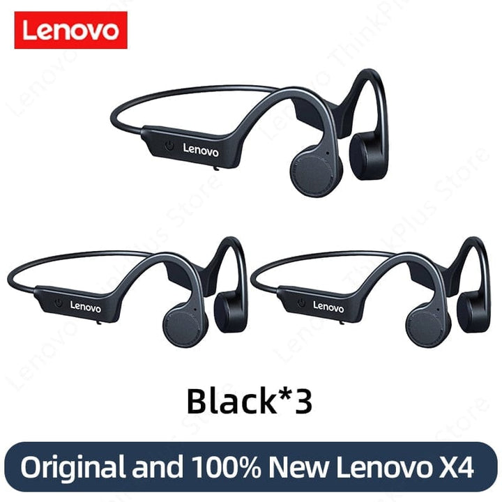 Lenovo Bone Conduction Earphones X3 X4 X5 X3 Pro Bluetooth Waterproof Earbud BENNYS 