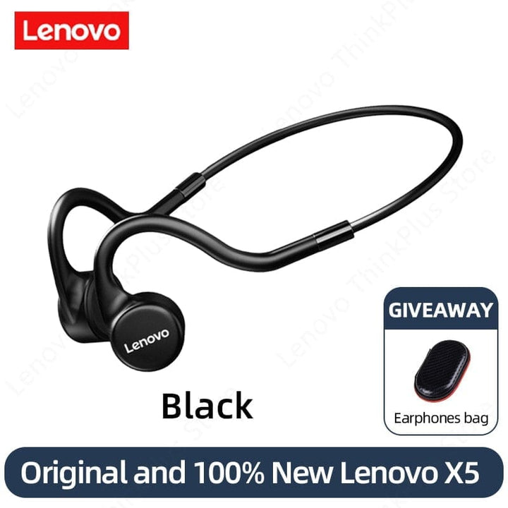 Lenovo Bone Conduction Earphones X3 X4 X5 X3 Pro Bluetooth Waterproof Earbud BENNYS 