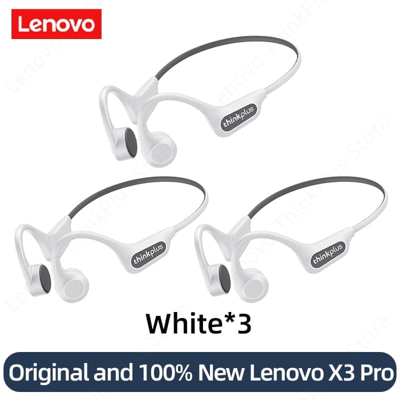 Lenovo Bone Conduction Earphones X3 X4 X5 X3 Pro Bluetooth Waterproof Earbud BENNYS 