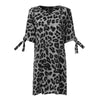 Leopard Print Dress 2022 Summer Bohemian Women Sexy Party Sundress BENNYS 
