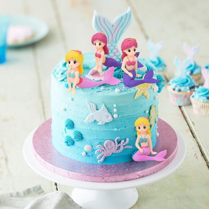 Little Mermaid Birthday Party Cake Decor BENNYS 