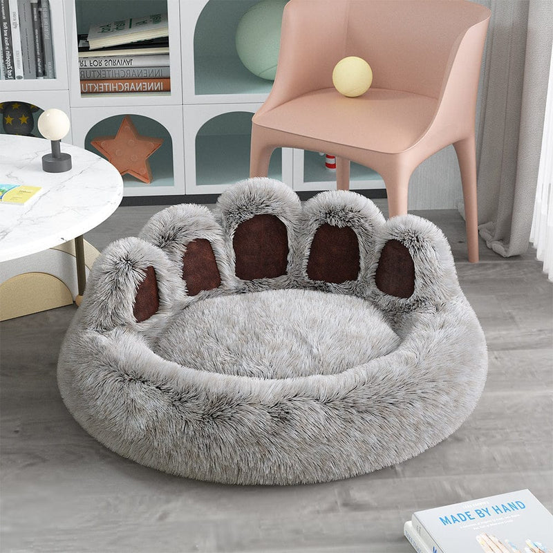 Long Plush Cat Bed Warm Winter Pet Items Cozy Kitten Cushion Beds BENNYS 
