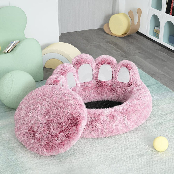 Long Plush Cat Bed Warm Winter Pet Items Cozy Kitten Cushion Beds BENNYS 