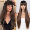 Long Straight Black Wig Synthetic Wigs for Women BENNYS 