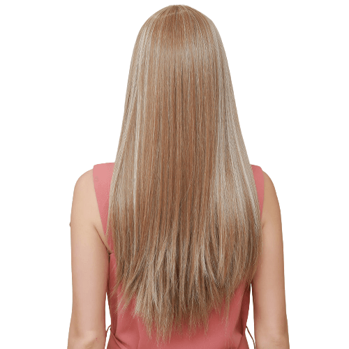 Long Straight Synthetic Lace Part Blonde Wig BENNYS 