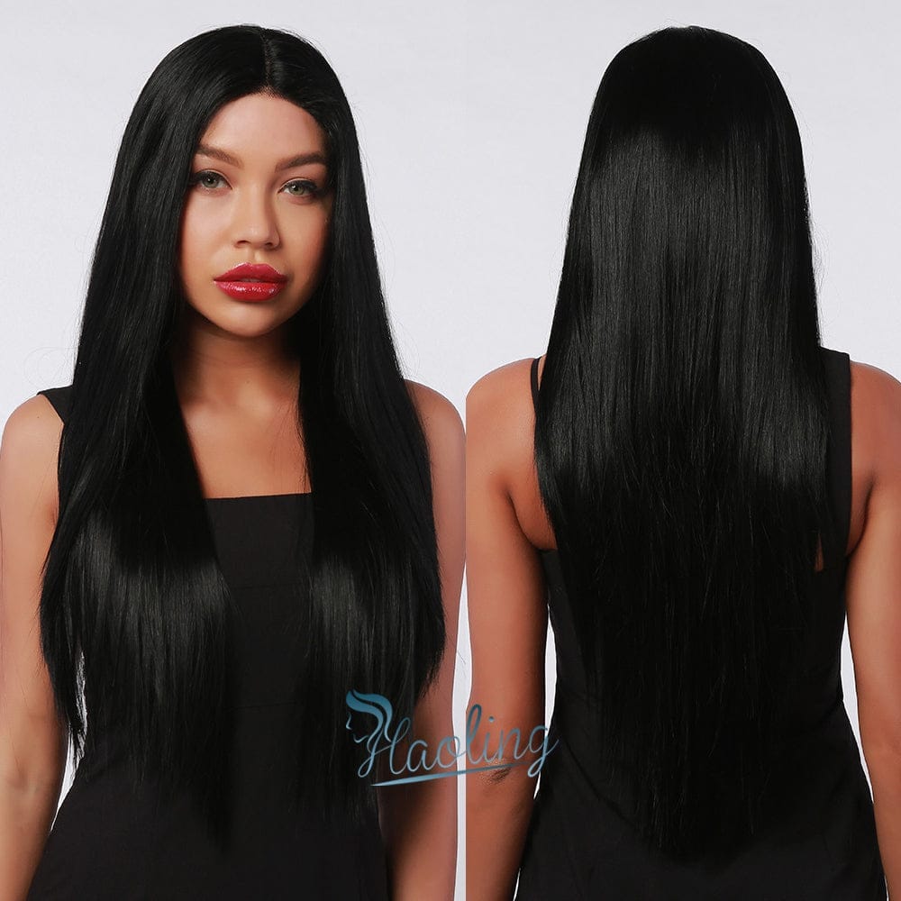 Long Straight Synthetic Lace Part Blonde Wig BENNYS 