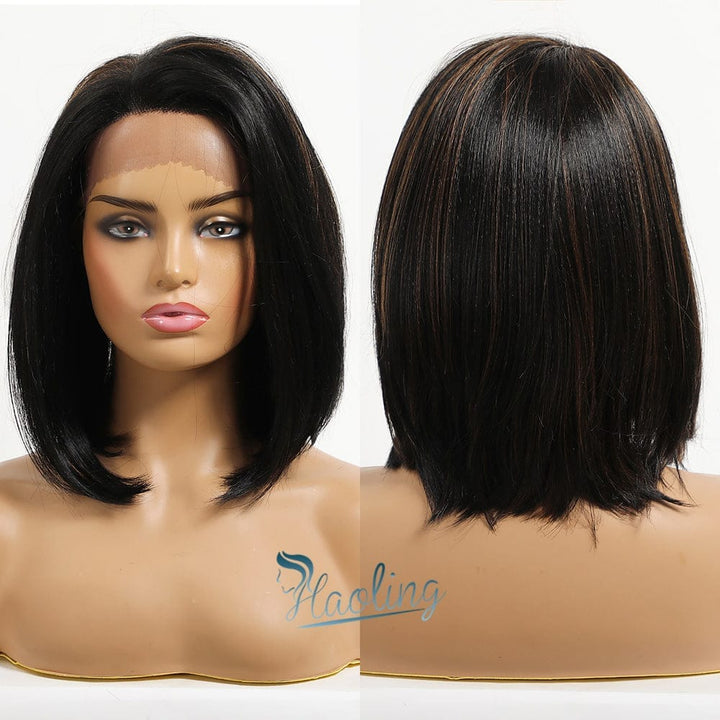 Long Straight Synthetic Lace Part Blonde Wig BENNYS 