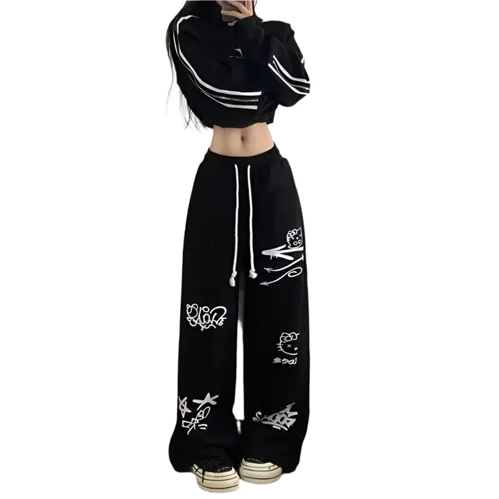 Loose Fitting Casual Pants  Fashionable Baggy Pants Bennys Beauty World