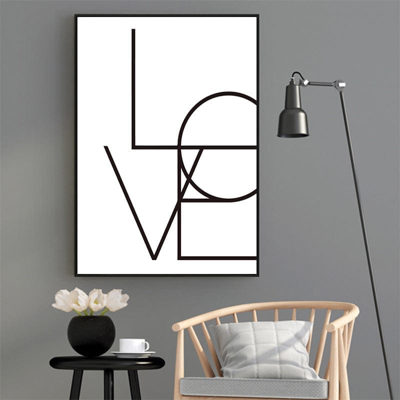 Love Amore Canvas Wall Art BENNYS 