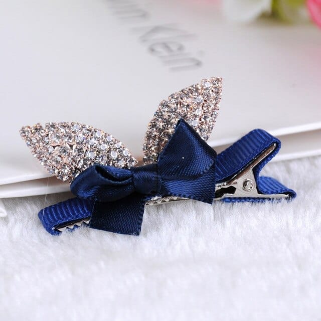 Lovely Girls  Rhinestone Crystal Princess Queen Hair Clip BENNYS 