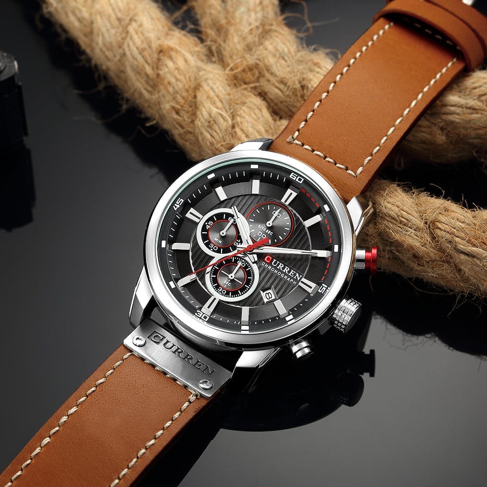 Branded discount leather watches