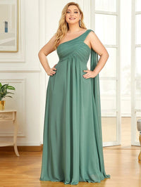 Luxury Evening Dresses Long A-LINE One-Shoulder Strapless Gown BENNYS 