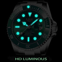 Luxury Fashion Diver Watch Men 30ATM Waterproof Date Clock Sport Watches BENNYS 