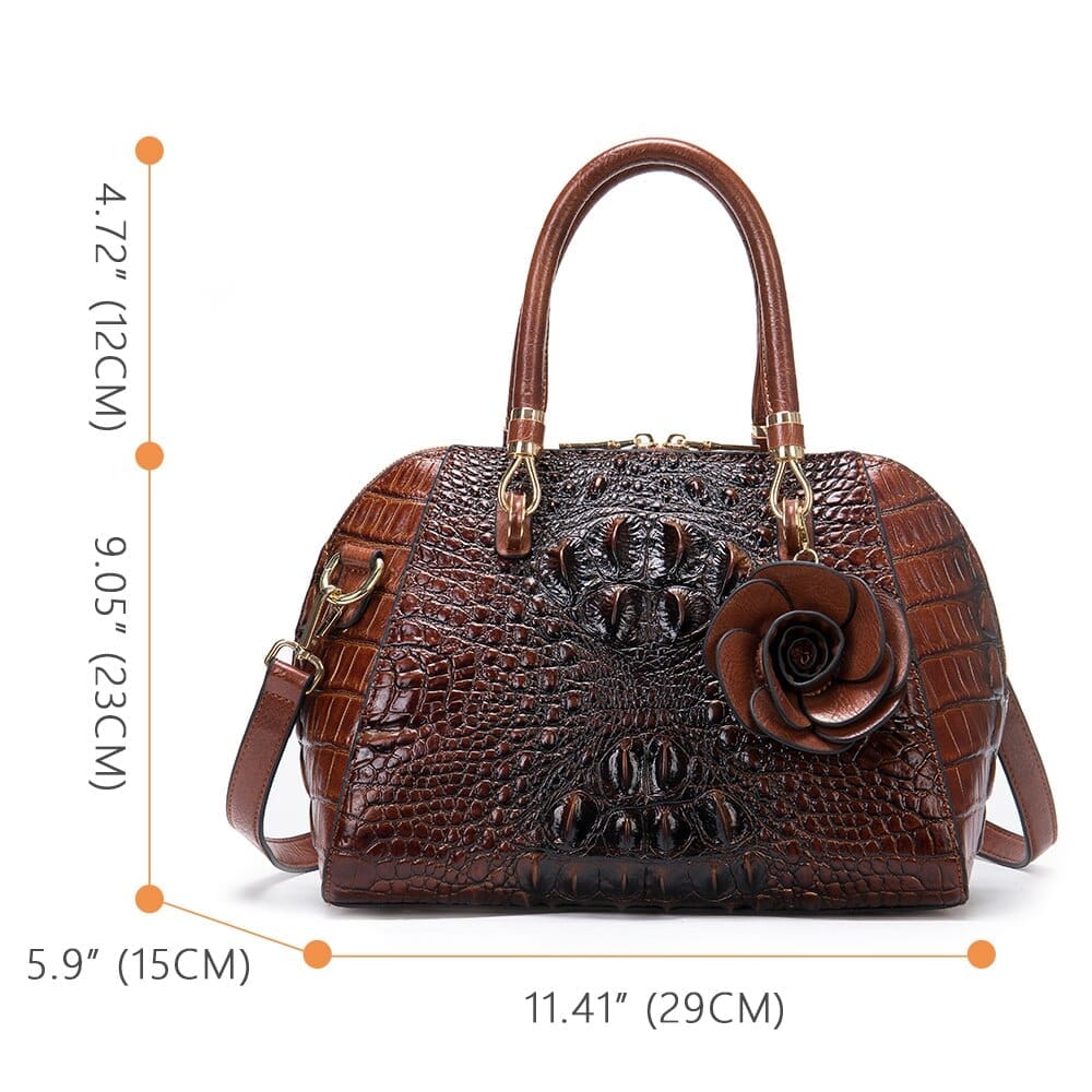 Branded leather outlet handbags for ladies