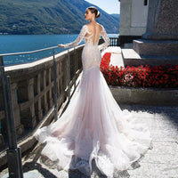 Luxury Mermaid Wedding Dress Vestidos de novia sexy BENNYS 