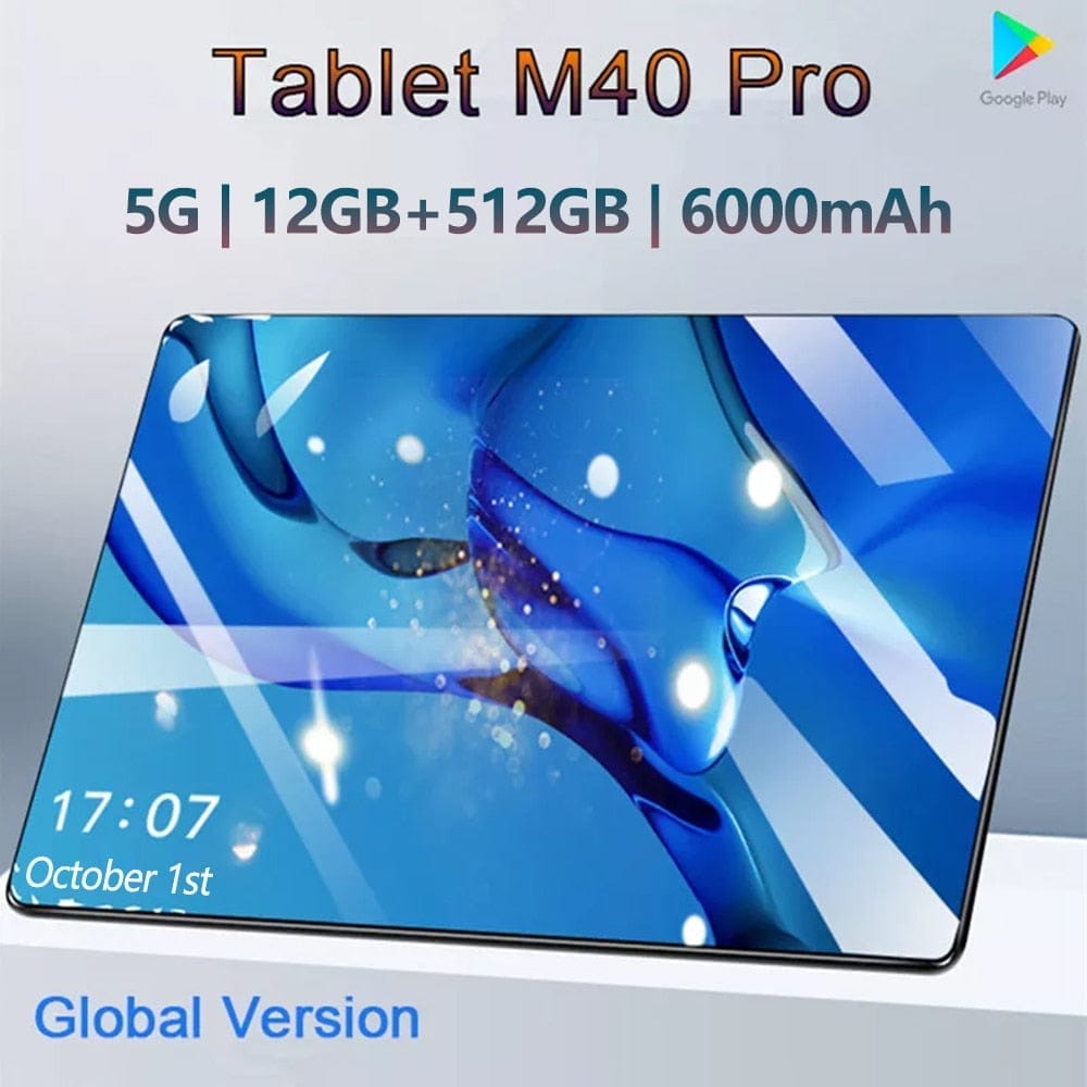 M40 Pro 10.1 Inch 12GB RAM 512GB ROM tablet Android 10 BENNYS 