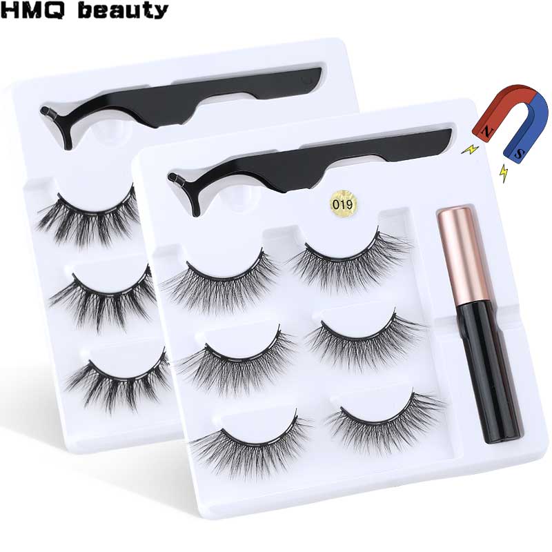 Magnetic Eyelashes With Eyeliner And Eyelash Curler BENNYS 