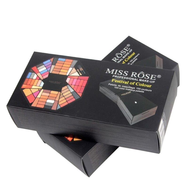 Makeup Box 64 Color Eye Shadow Box 16 Color Lipstick 2 Color Highlight 6 Color Blush Powder Makeup Box BENNYS 