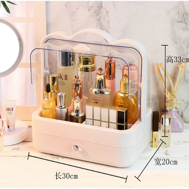 Makeup Organizer Lipstick And Jewelry Dust-proof Storage Box BENNYS 