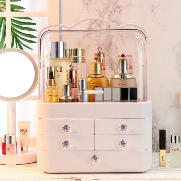 Makeup Organizer Lipstick And Jewelry Dust-proof Storage Box BENNYS 