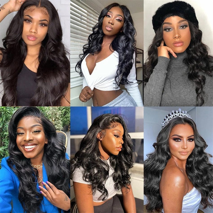 Malaysian Body Wave Lace Frontal Closure With Bundles BENNYS 