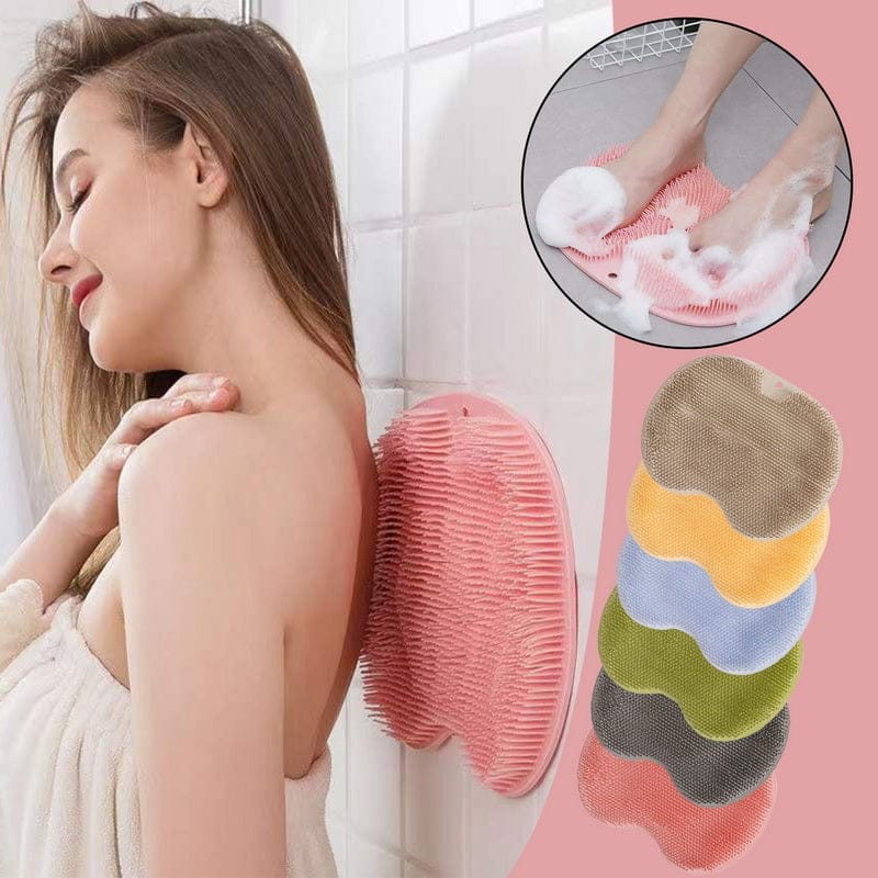 Massage Bath Brush Bathroom Non-slip Bath Mat Back Massage Brush BENNYS 