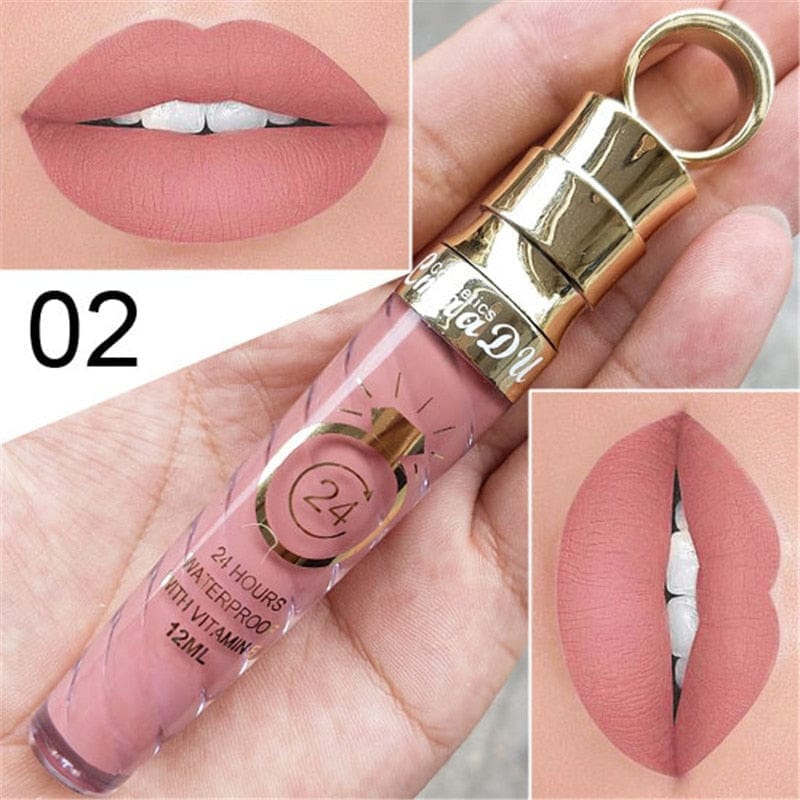 Matte Liquid Lipstick Waterproof Long Lasting Lip Gloss BENNYS 