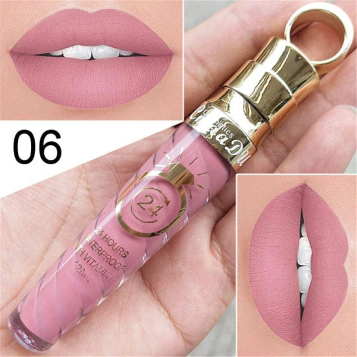 Matte Liquid Lipstick Waterproof Long Lasting Lip Gloss BENNYS 