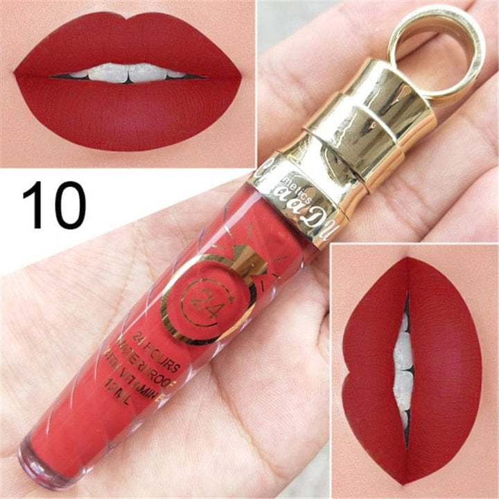 Matte Liquid Lipstick Waterproof Long Lasting Lip Gloss BENNYS 