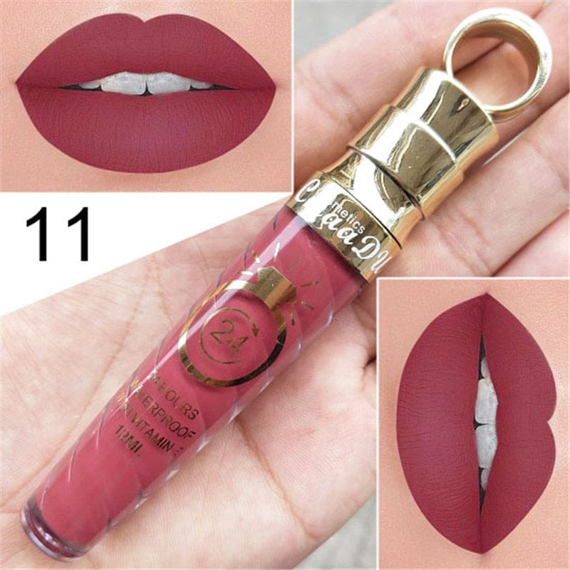 Matte Liquid Lipstick Waterproof Long Lasting Lip Gloss BENNYS 