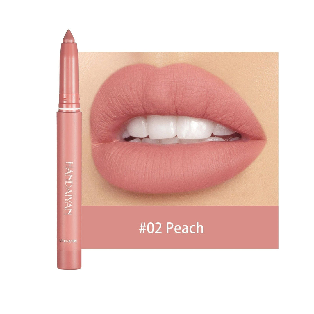 Matte Nude Lipstick Lip Liner 2 in 1 Long Wearing Waterproof Lip Ink BENNYS 