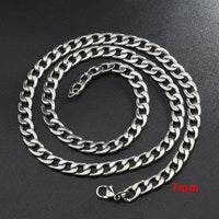 Men And Women Couple Style Stainless Steel Necklace Bracelet BENNYS 