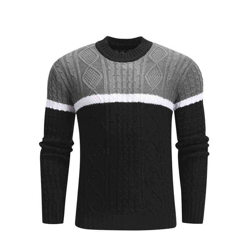 Men Casual Knitted Soft Cotton Sweaters Pullover For Men BENNYS 