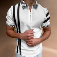 Men Slim Fit Long Sleeve Formal Casual Striped Shirt BENNYS 