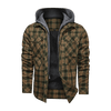 Men Warm Jacket Fleece Thick Autumn Winter Detachable Hooded Jacket BENNYS 