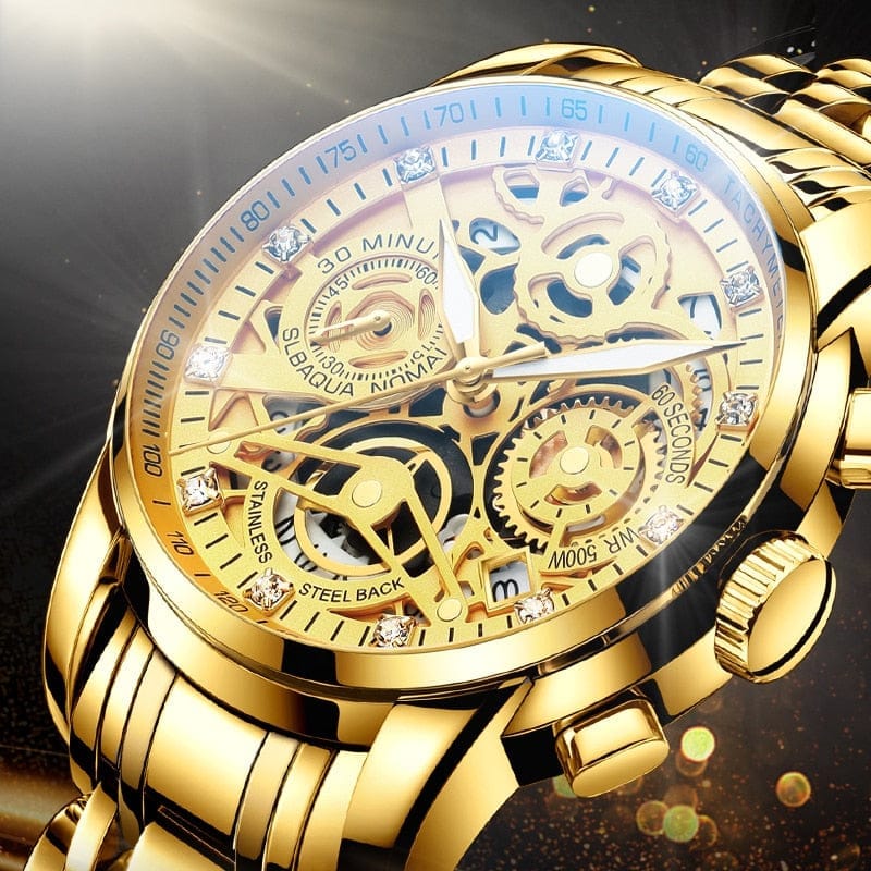 Luxury on sale steel watches