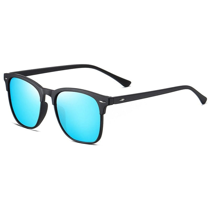 Men's 2021 Retro Mirror Square Sunglasses Vintage Anti-Glare Sunglasses BENNYS 