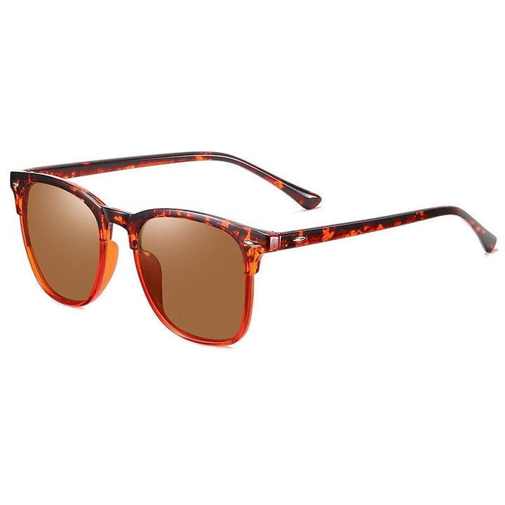 Men's 2021 Retro Mirror Square Sunglasses Vintage Anti-Glare Sunglasses BENNYS 