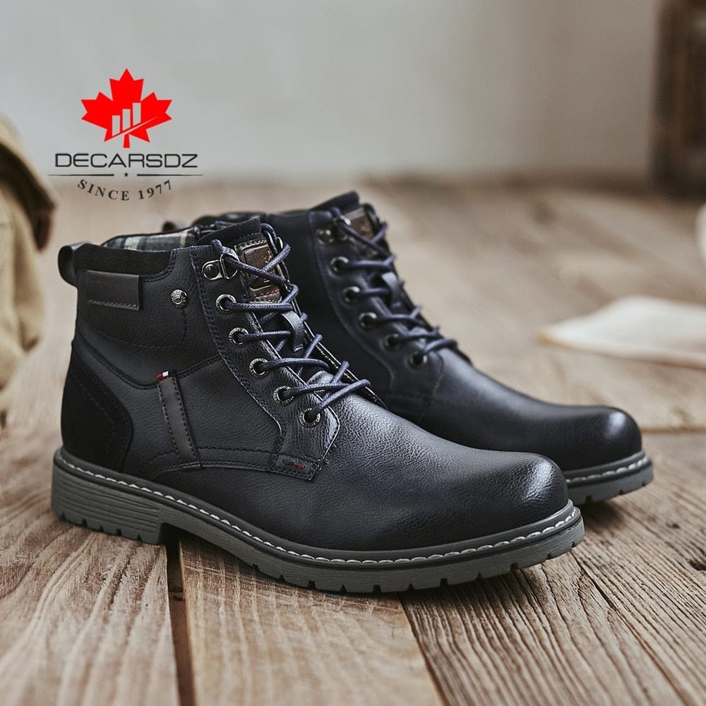 Men's 2023 Leather Casual Brand Design Boots BENNYS 