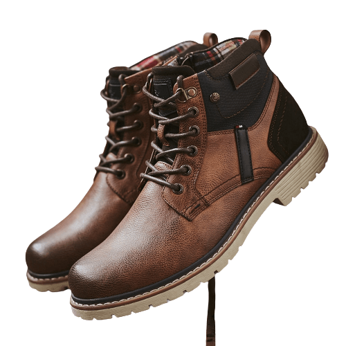 Men's 2023 Leather Casual Brand Design Boots BENNYS 